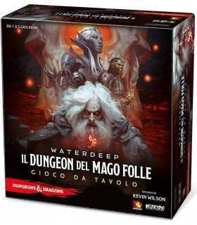 Dungeons & Dragons: Il Dungeon del Mago Folle - Gioco Cooperativo di Avventura, 1-5 Giocatori, Miniature e Esplorazione Fantasti