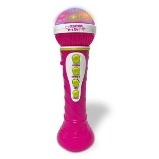 Bontempi Microfono Voice Sing-a-Long rosa