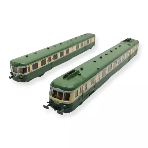 Automotrice diesel RGP II con rimorchio - Jouef HJ2429S - HO 1/87 - SNCF