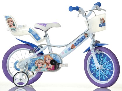 Dino Bikes - Bicicletta per bambini 16" Snow queen 2022