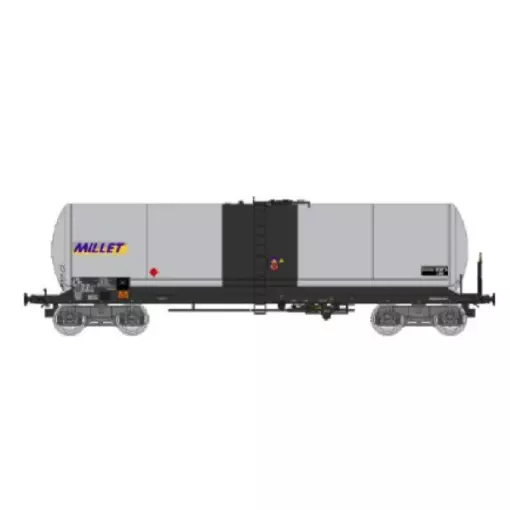 Wagon citerne ANF "MILLET" - REE WB942 - SNCF - HO 1/87 - EP V-VI