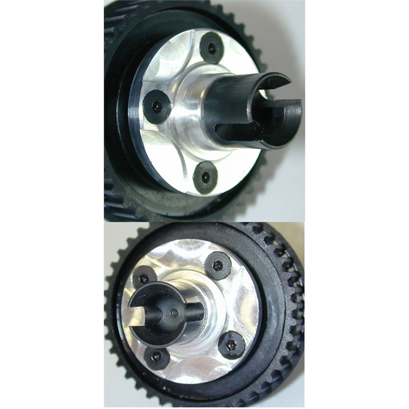 ED G4RS 2009 Piattello chiusura diff. post. in Ergal 7075 con cuscinetti - [ED-504017A]