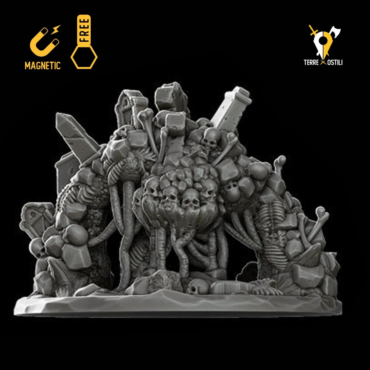 Elementale del cimitero miniatura