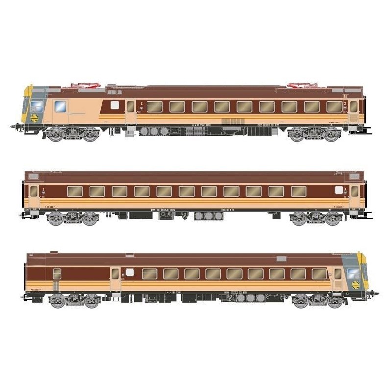 Veicolo a motore elettrico 444-503, Estrella. RENFE. ARNOLD HN2617