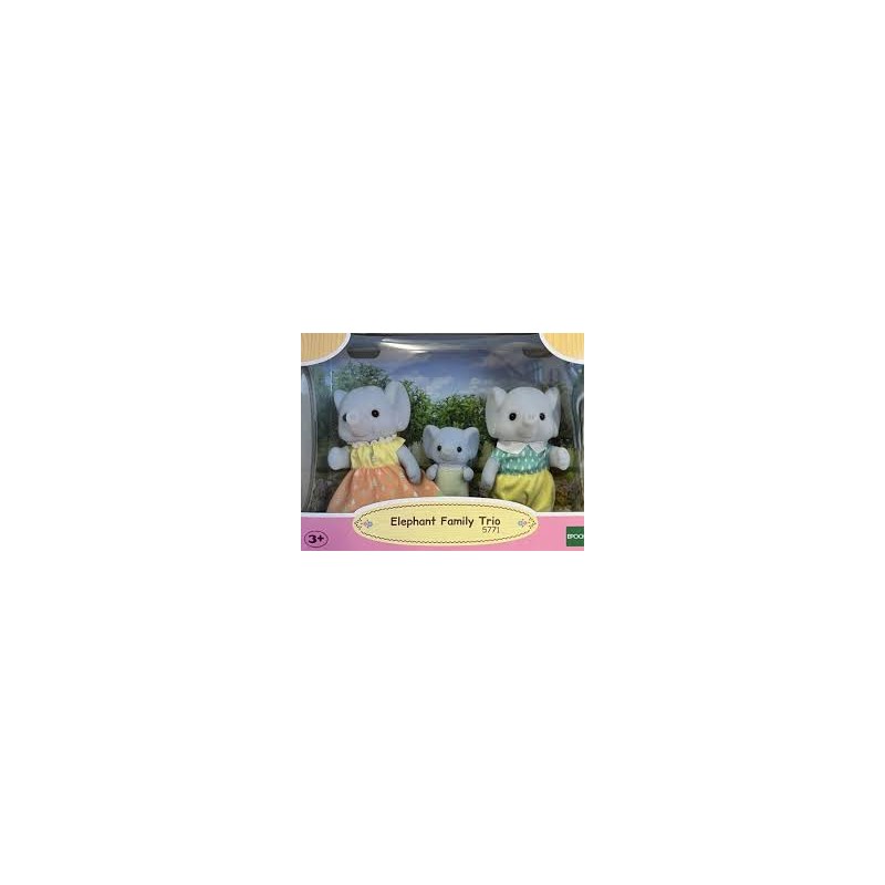 EPOCH - Sylvanian Families Trio Famiglia Elefante - L5771