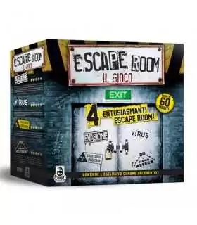 Escape Room: il Gioco - Avventura Cooperativa per 3-5 Giocatori, Enigmi e Mistero in 60 Minuti, Voto GYF 7.2