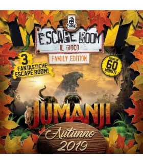 Escape Room: Jumanji - Giochi di Investigazione per 3-5 Giocatori, Avventura Cooperativa, Enigmi e Sfide, 60 Minuti di Divertime