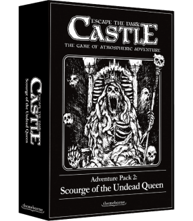 Escape the Dark Castle: Scourge of the Undead Queen - Gioco da Tavolo Cooperativo per 1-4 Giocatori, Avventura Fantasy 2022