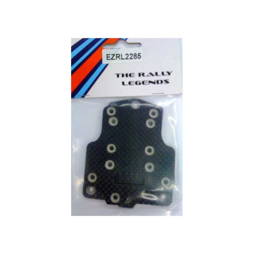 EZpower Coppia piastre telaio Anteriore e Posteriore in Carbonio (art. EZRL2285)