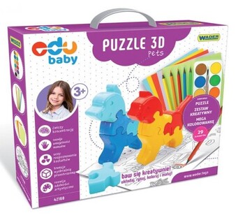 Wader Puzzle 3D Animali domestici