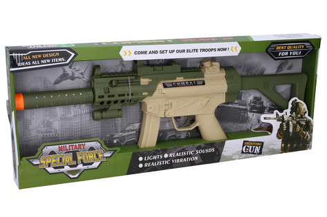 Fucile con effetti 55 cm