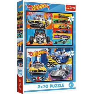 Trefl Puzzle 2 x 70 Hot Wheels Auto