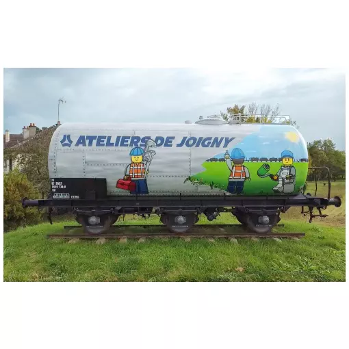 Wagon-citerne à 3 essieux « Ateliers de Joigny » - Jouef HJ6295 - HO 1/87 - VTG - EP VI