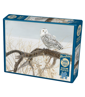 Fallen Willow Snowy Owl  - Puzzle 500 pezzi