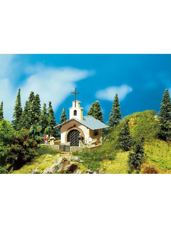 FALLER 130243 Scala HO Cappella di montagna con recinzione e ringhiera