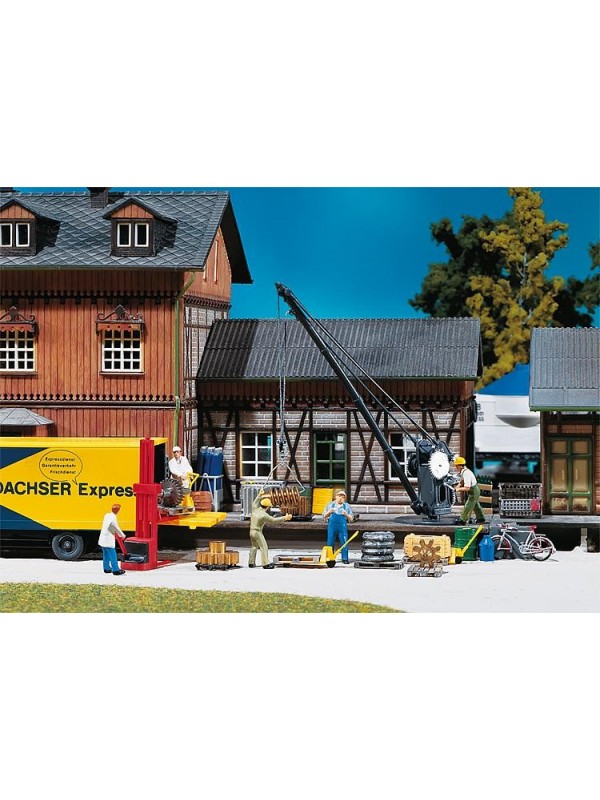 FALLER 120129 Scala HO Grù per piccoli carichi -  epoca I 1880 - 1920