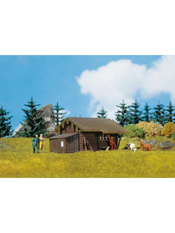 FALLER 130293 Scala HO Rifugio forestale con annessa una rimessa degli attrezzi