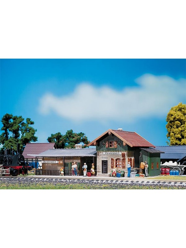 FALLER 110092 Scala HO Stazione di campagna Zildestein con magazzino merci