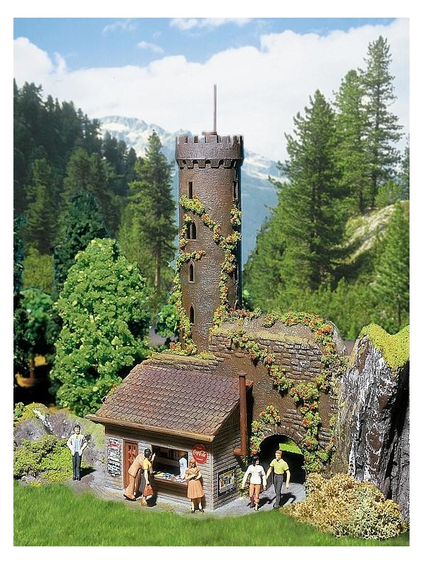 FALLER 130291 Scala HO Torre panoramica con chiosco annesso