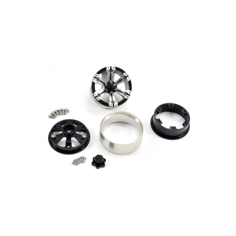 FASTRAX Cerchi 1.9 x SCALER in Alluminio CNC 6 Raggi SPLIT BEADLOCK (2)