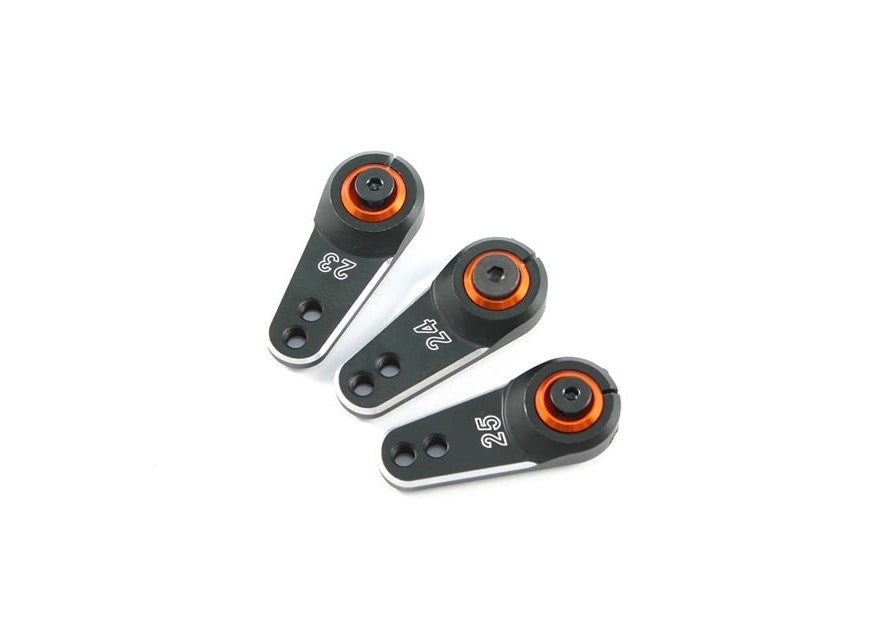 Fastrax HITEC FAST312B 24T barra divaricatrice in alluminio nero