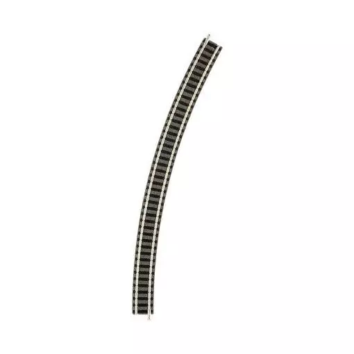 Binario curvo zavorrato R4 raggio 430 mm 30° Fleischmann 9135 - N : 1/160 - Codice 80