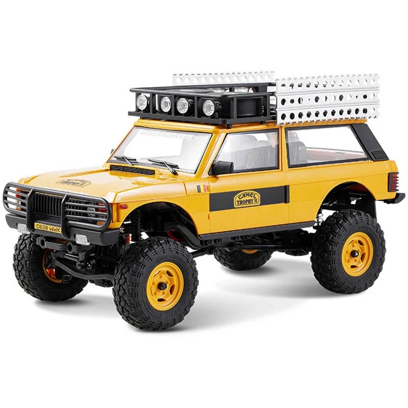 FMS 1/24 Range Rover prima generazione Camel Trophy RTR Giallo - [FMS12481]