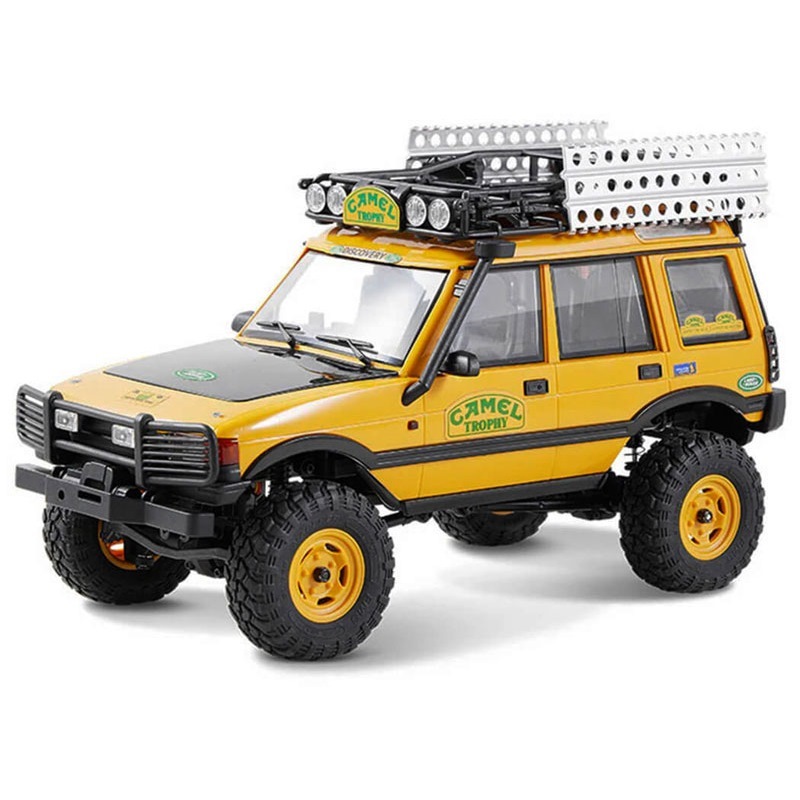 FMS 1/24 Land Rover Discovery prima generazione Camel Trophy RTR Giallo - [FMS12483]