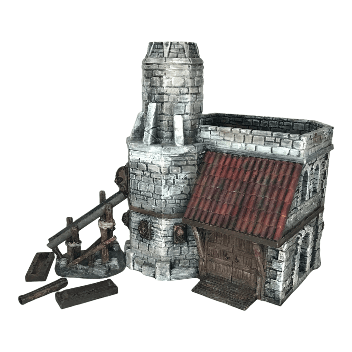 Fonderia fabbro fornace per ferro edificio fantasy scenico