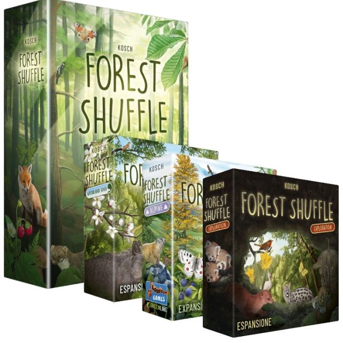 Forest Shuffle + 3 Espansioni | Big Bundle