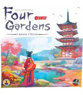 Four Gardens - Gioco di Carte Strategico - Costruisci Giardini Incantevoli e Conquista i Dei - 2-4 Giocatori - Edizione Uplay