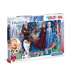 Frozen 2 - Puzzle 3D 104 pezzi