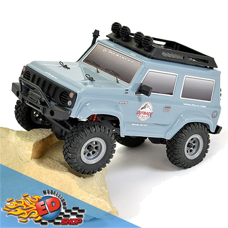 FTX Outback MINI 2.0 PASO 1/24 4x4 Scaler RTR con luci GRIGIO CHIARO - [FTX5508GY]