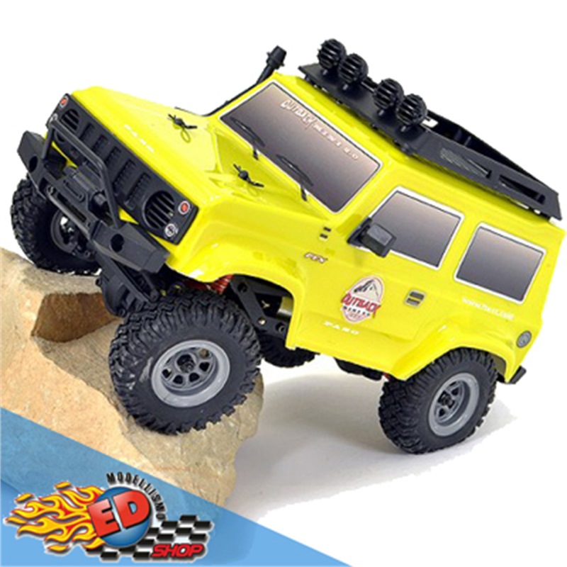 FTX Outback MINI 2.0 PASO 1/24 4x4 Scaler RTR con luci GIALLO - [FTX5508Y]