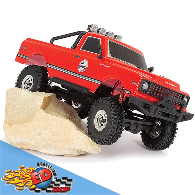 FTX OUTBACK Mini Patriot 1/18 Trail Ready RTR ROSSO - [FTX5522R]