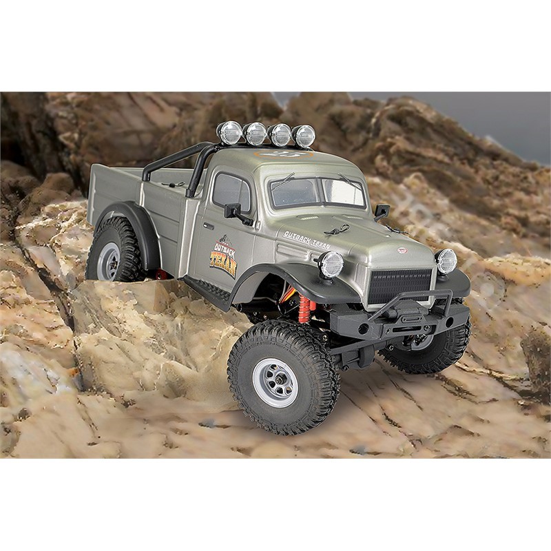 FTX OUTBACK MINI TEXAN 4x4 RTR 1/18 TRAIL CRAWLER GRIGIO - [FTX5524GY]