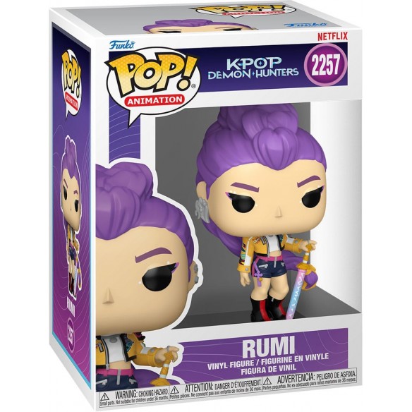 Funko Pop Animation 2257 - Rumi - KPop Demon Hunters