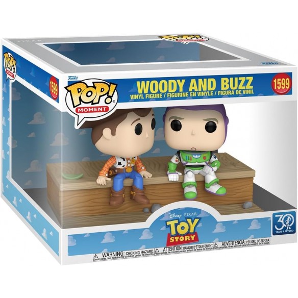 Funko Pop Moment 1599 - Woody and Buzz - Toy Story (30th Anniversary) (Oversized)