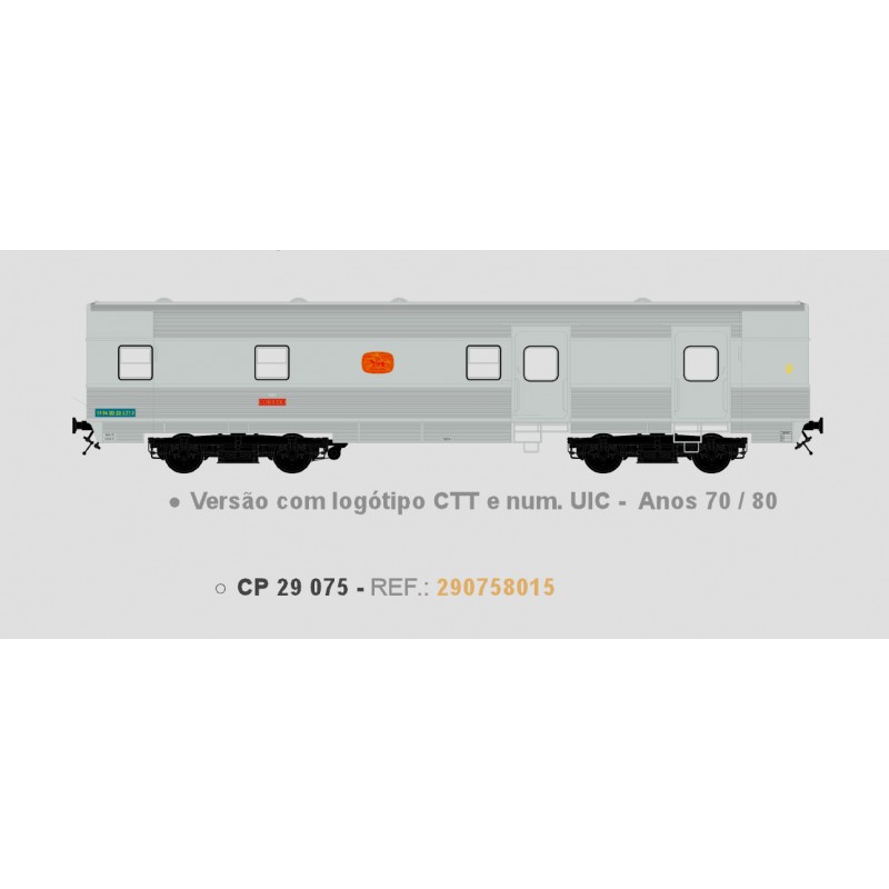Furgone postale 29 075, CP. NORBRASS 290758015