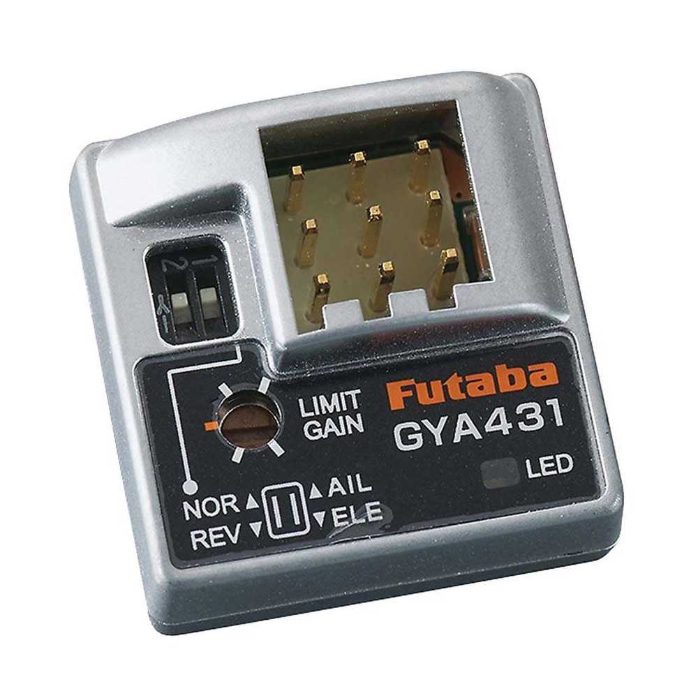 Futaba Giroscopio GYA431 per Aeromodelli con 2 uscite servo (art. FU272A)