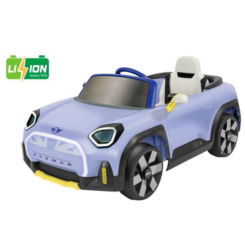 GLOBO- Auto Elettrica 12Volts Mini Aceman Viola - 42748