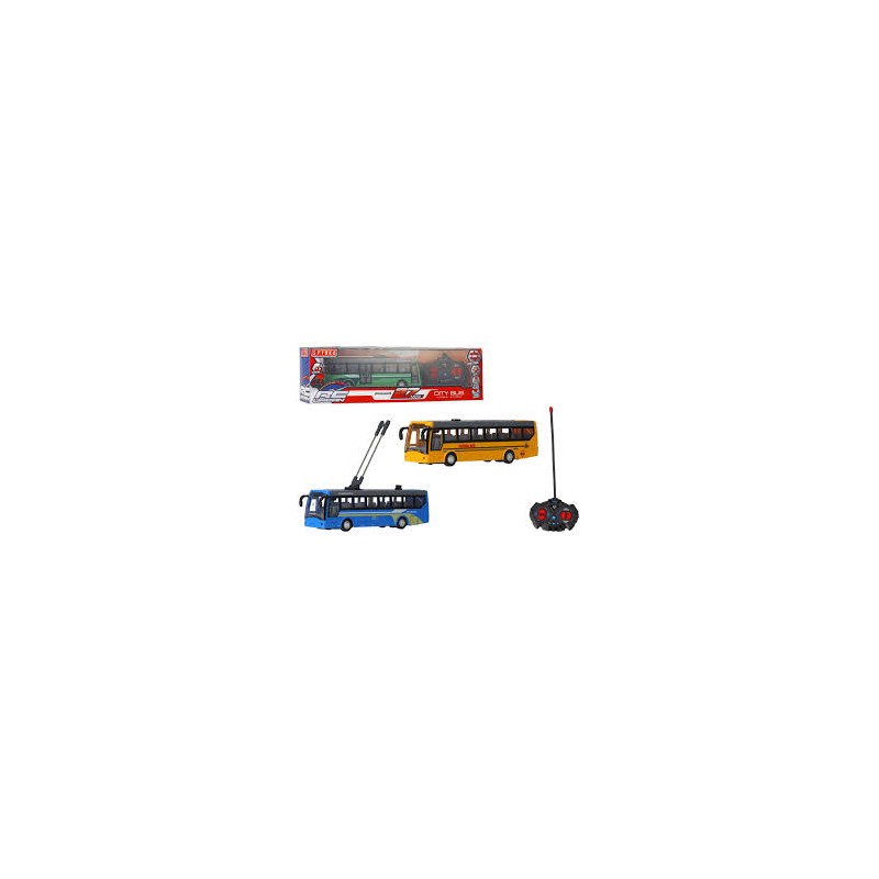 GLOBO - Autobus Radiocomandato con Pacco Batteria - 42885