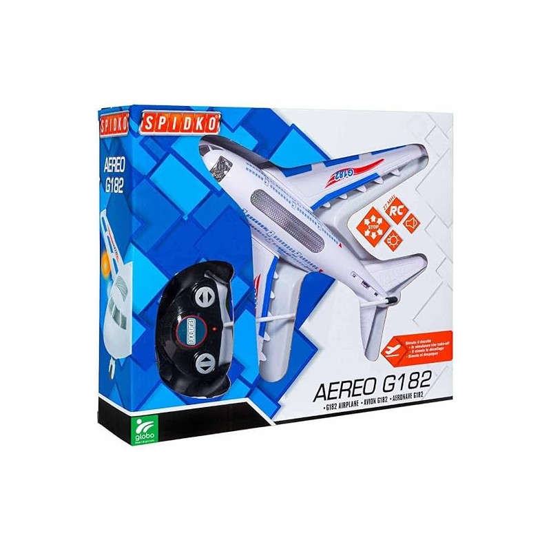 GLOBO - Spidko Aereo con Luci e Suoni - 41477