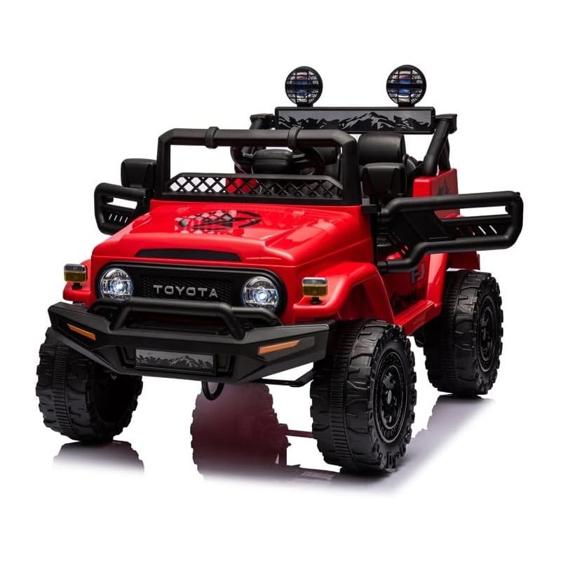 GLOBO - Toyota FJ Cruiser Auto Elettrica 12Volts con Radiocomando Rossa - 42333