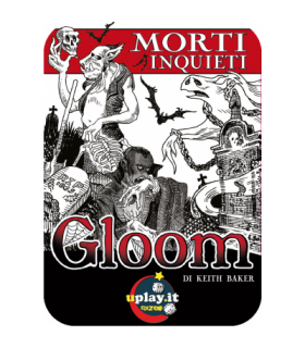 Gloom: Morti Inquieti - Gioco di Carte Macabro e Strategico per 2-4 Giocatori, Umorismo Nero e Avventure Inquietanti