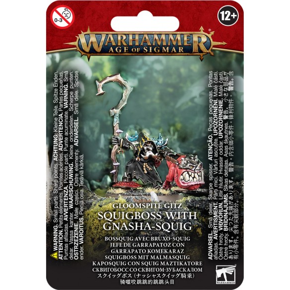 Gloomspite Gitz - Squigboss with Gnasha-Squig