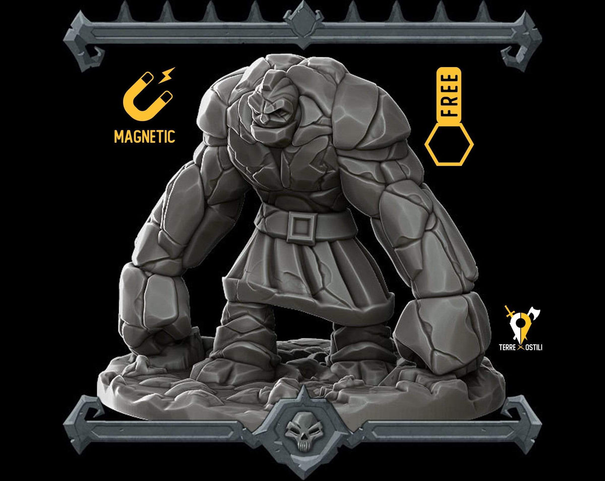 Golem di argilla miniatura
