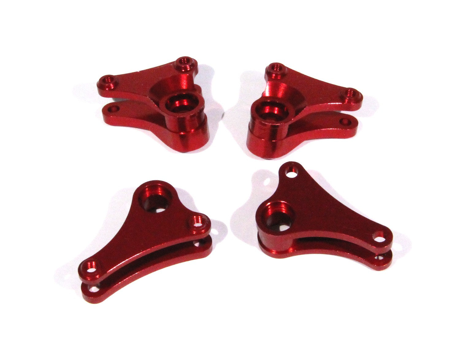 GPM Bilanciere ammortizzatore in alluminio 1/16 rosso ERV027-R