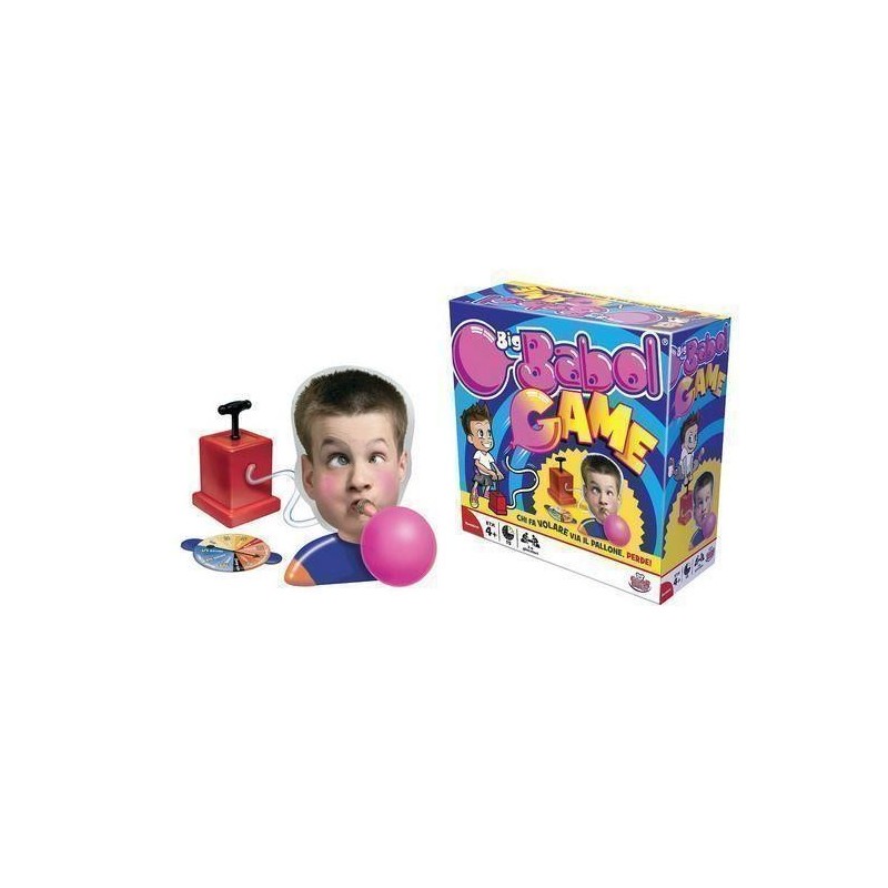 Grandi giochi bubble gum game chi fa volare il pallone perde 1+ giocatori 8anni+