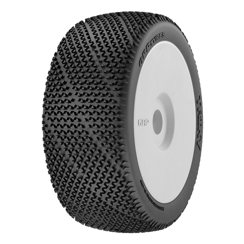 GRP  Gomme Off Road 1:8  BU TRIKY S35 BIANCO